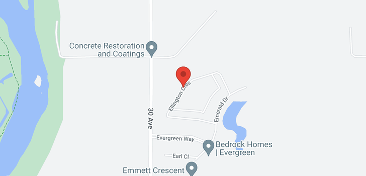 map of 171 Ellington Crescent